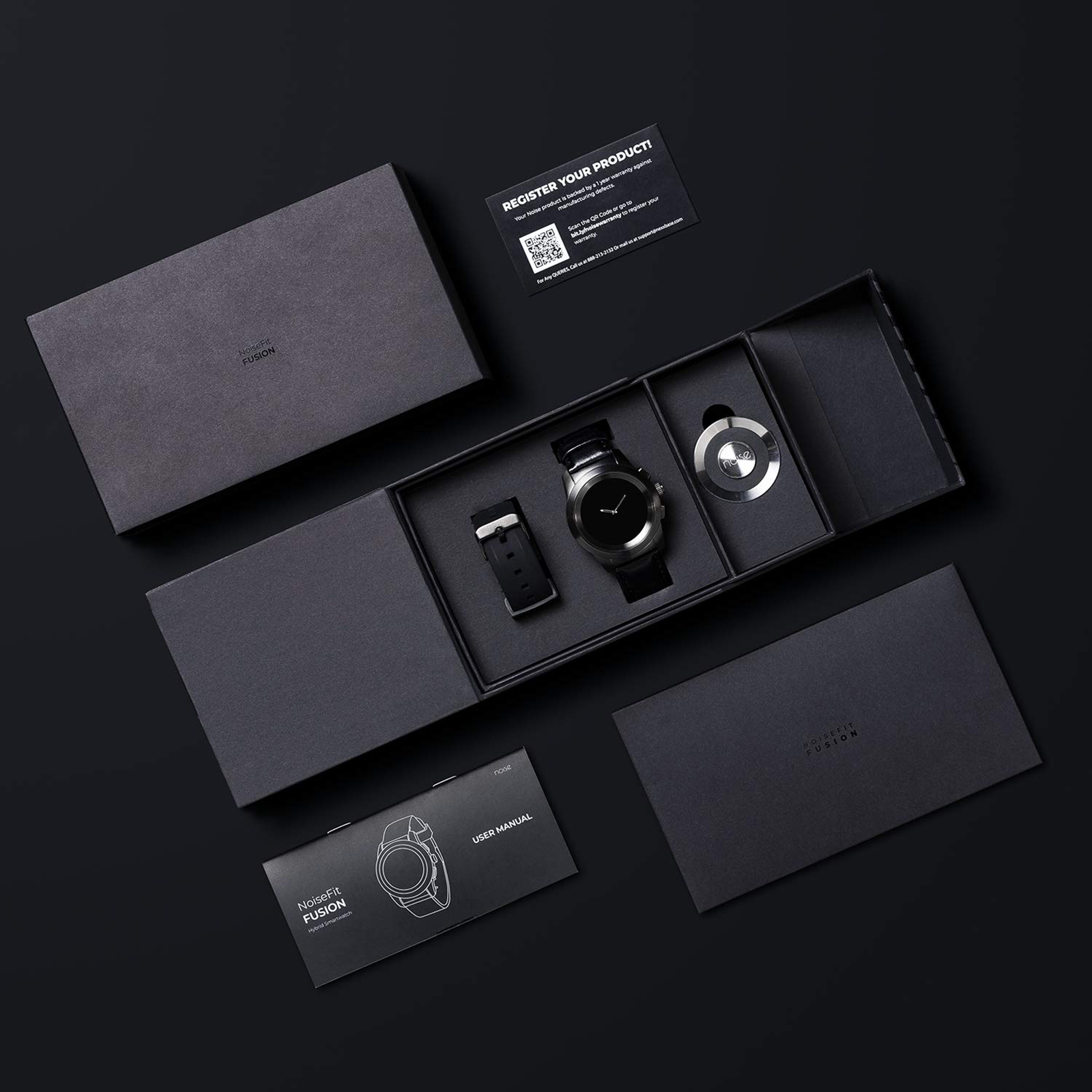noisefit fusion hybrid smartwatch
